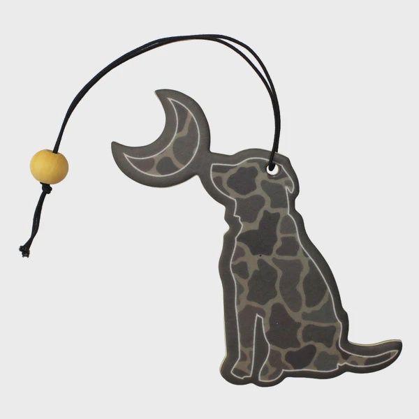 Brush Camo Dog &amp; Moon Air Freshener