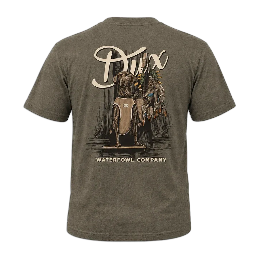 Timber Lab Short Sleeve T-Shirt - Brown