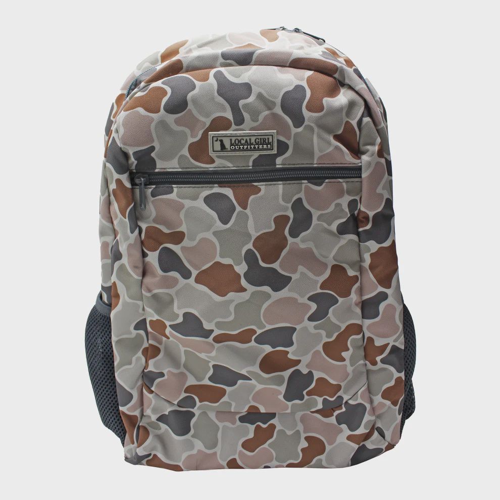Local Girl Backpack - Forest Camo Flora