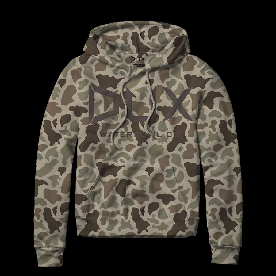 Camo Midweight Hoodie - Dux Camo