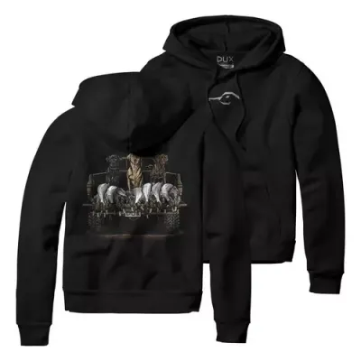 Trio Lab Tailgate Thermal Hoodie - Black
