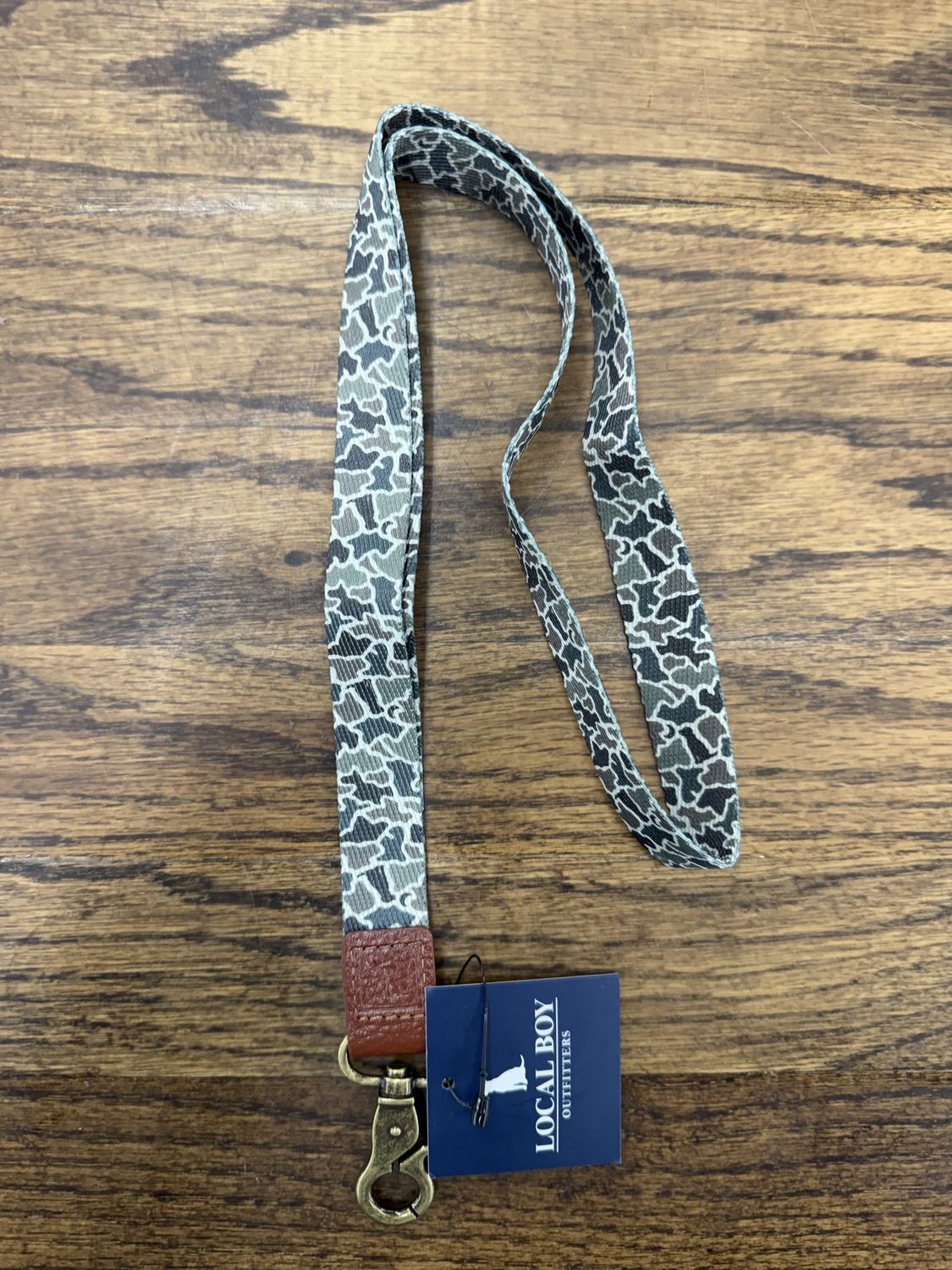 Long Lanyard - Dog &amp; Moon Camo