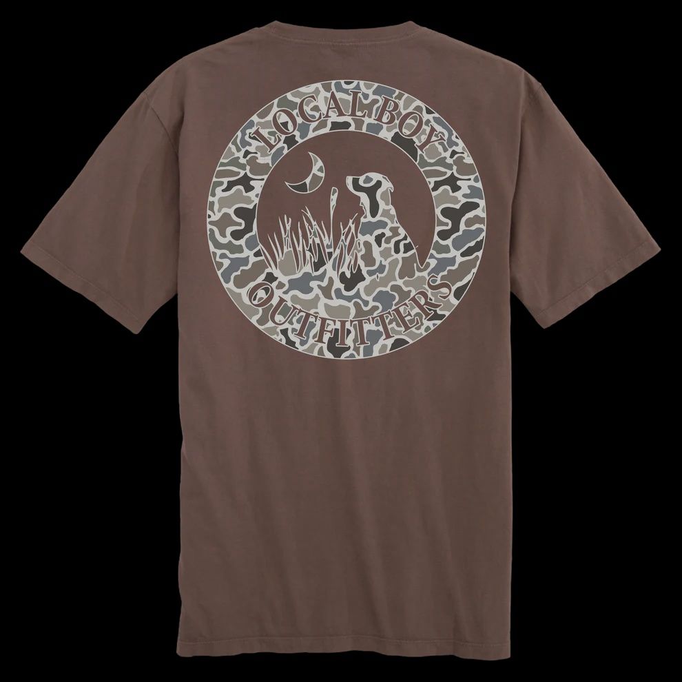 Original Localflage Short Sleeve Tee - Espresso