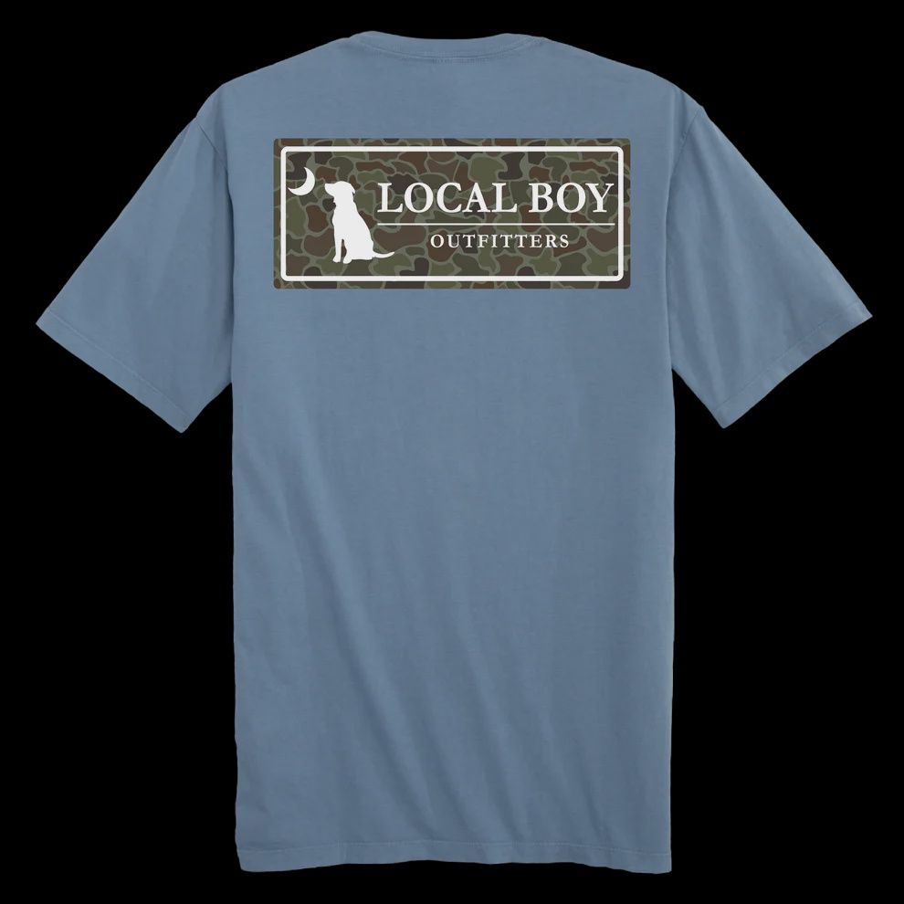 Localflage OD Plate Short Sleeve Tee - Slate