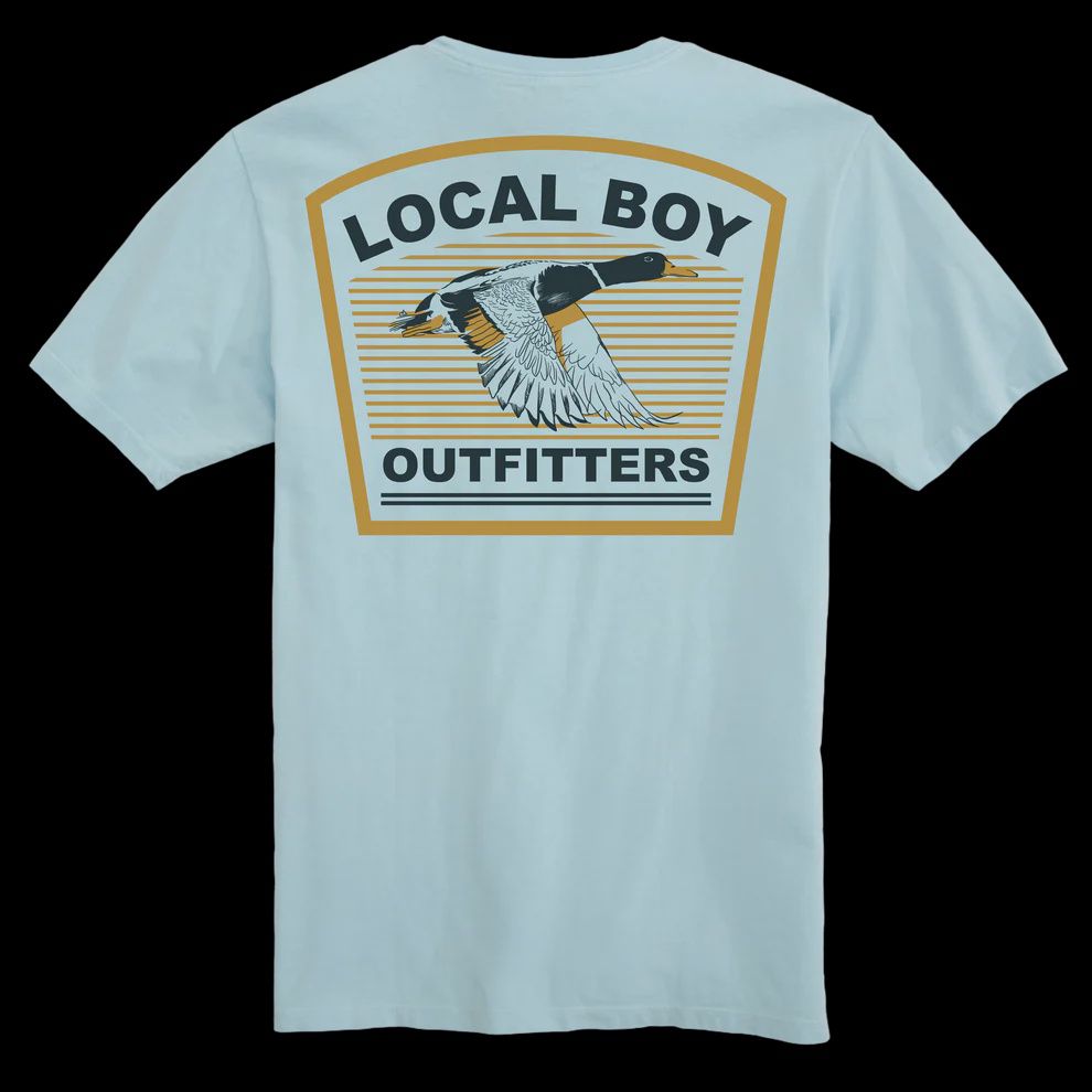 Horizon Flight Short Sleeve Tee - Chambray