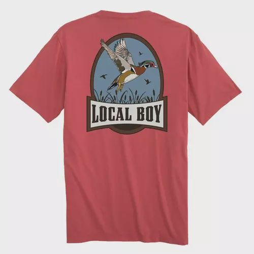 Swamp Duck Short Sleeve Tee - Brick