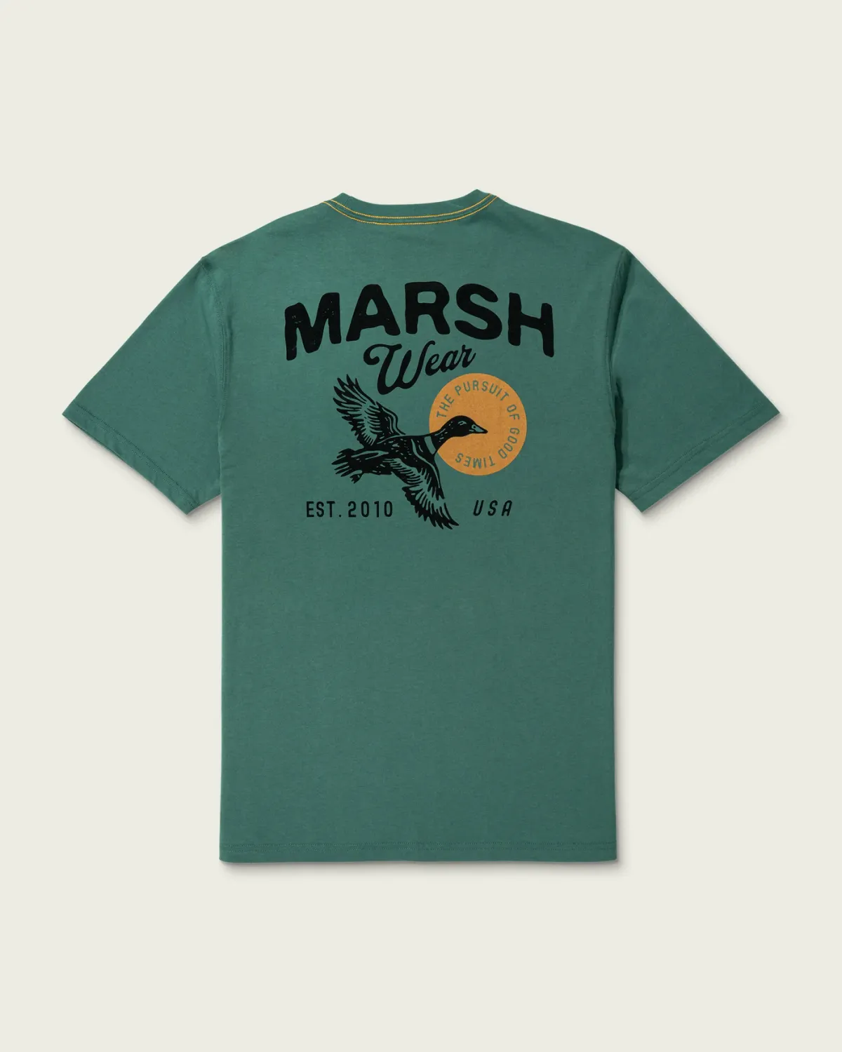 High Flyer Short Sleeve Tee - Mallard Green