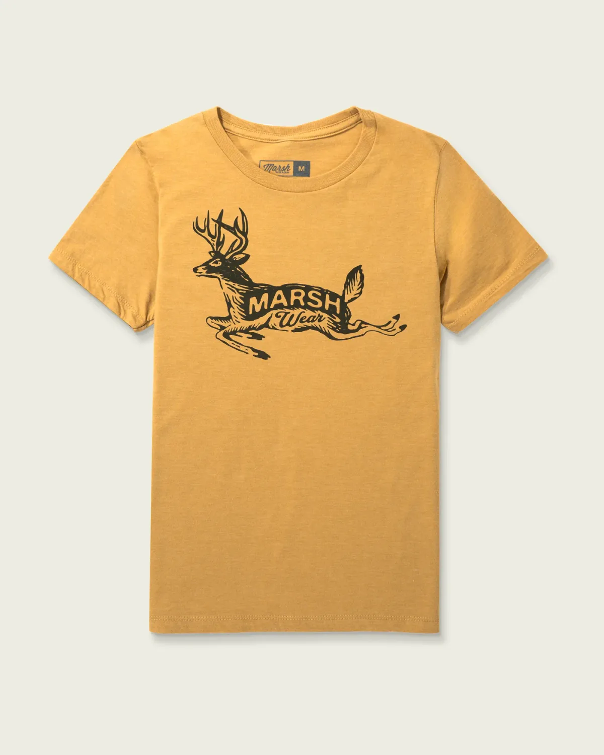 Youth Woodland Short Sleeve T-Shirt - Honey Heather