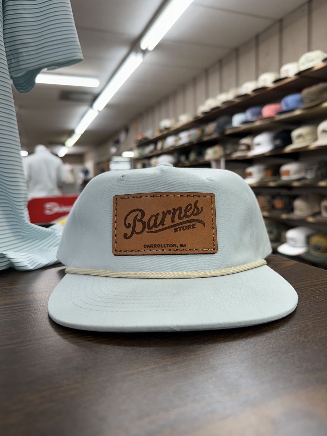Signature Leather Patch Rope Hat - Tarpon