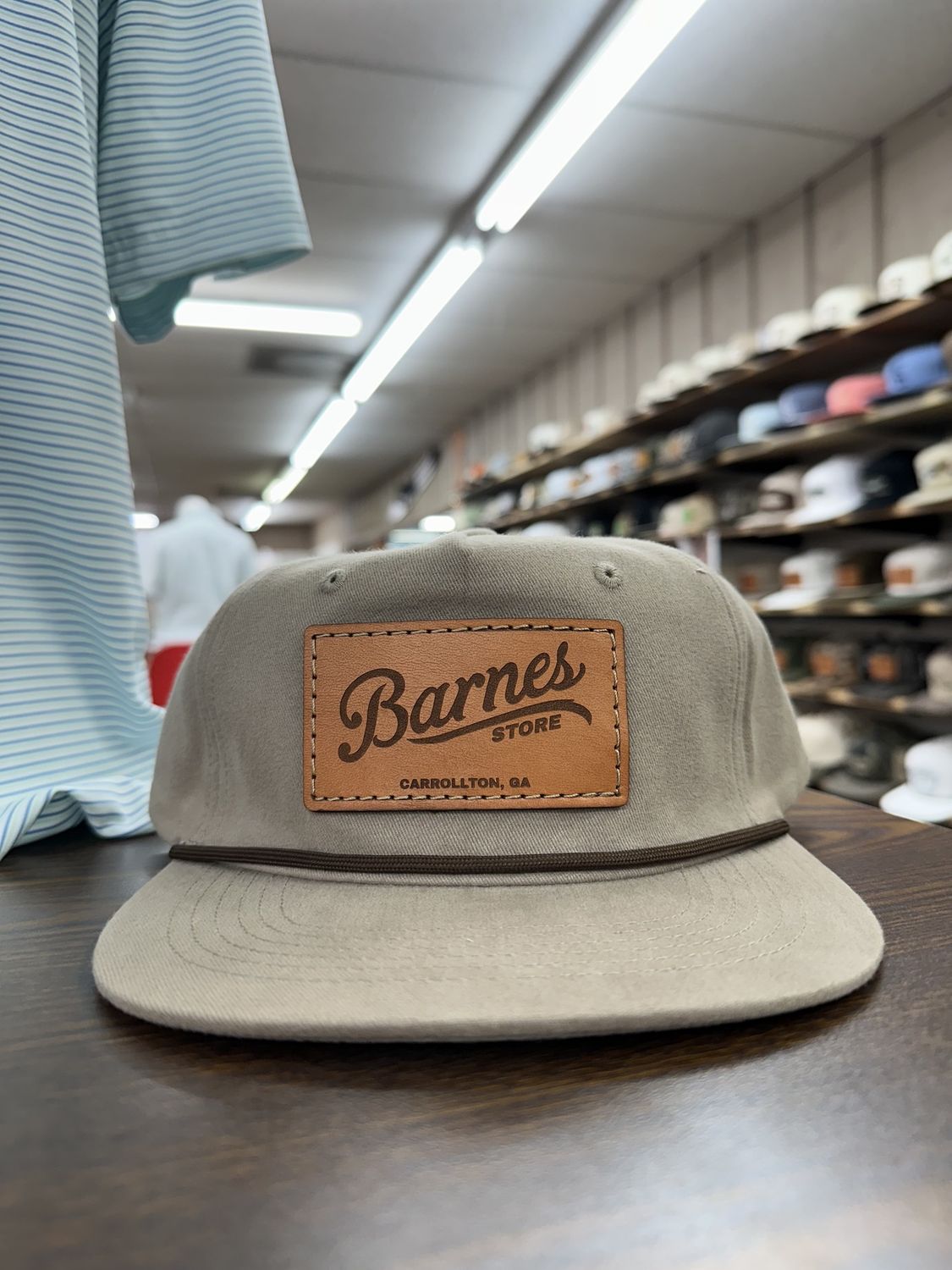 Signature Leather Patch Rope Hat - Boudin
