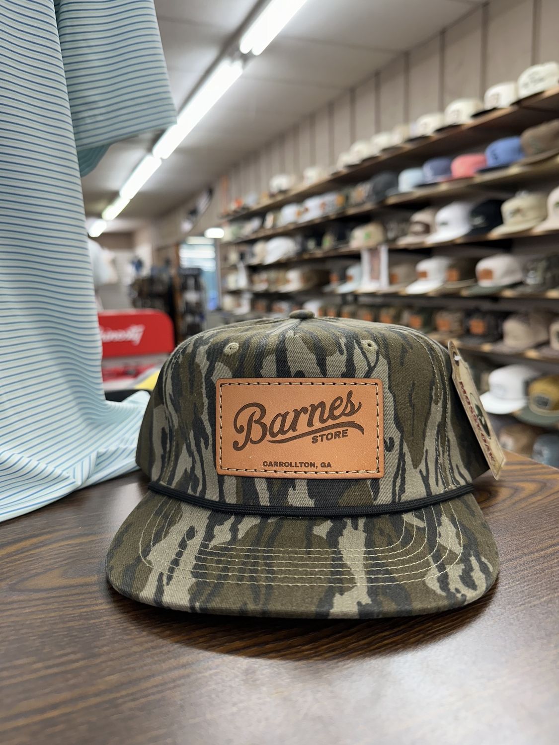 Signature Leather Patch Rope Hat - OG Bottomland