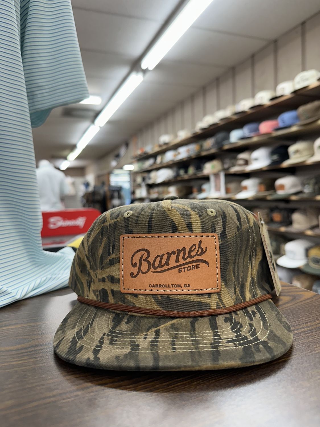 Signature Leather Patch Rope Hat - Shadowgrass