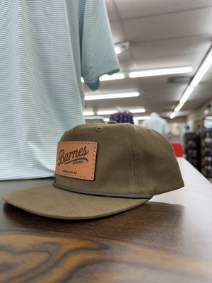 Signature Leather Patch Rope Hat - Tobacco