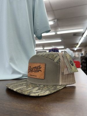 Signature Leather Patch 7 Panel Hat - New Bottomland