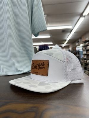 Signature Leather Patch 7 Panel Hat - Sneaux