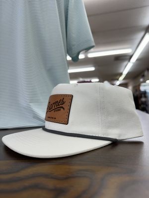 Signature Leather Patch Rope Hat - Salt