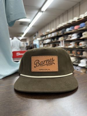 Signature Leather Patch Rope Hat - Roux