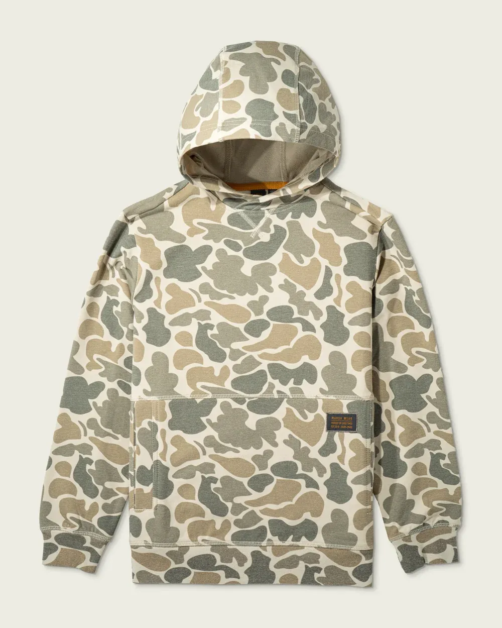 Youth Fireside Hoodie - Khaki Mallard Camo