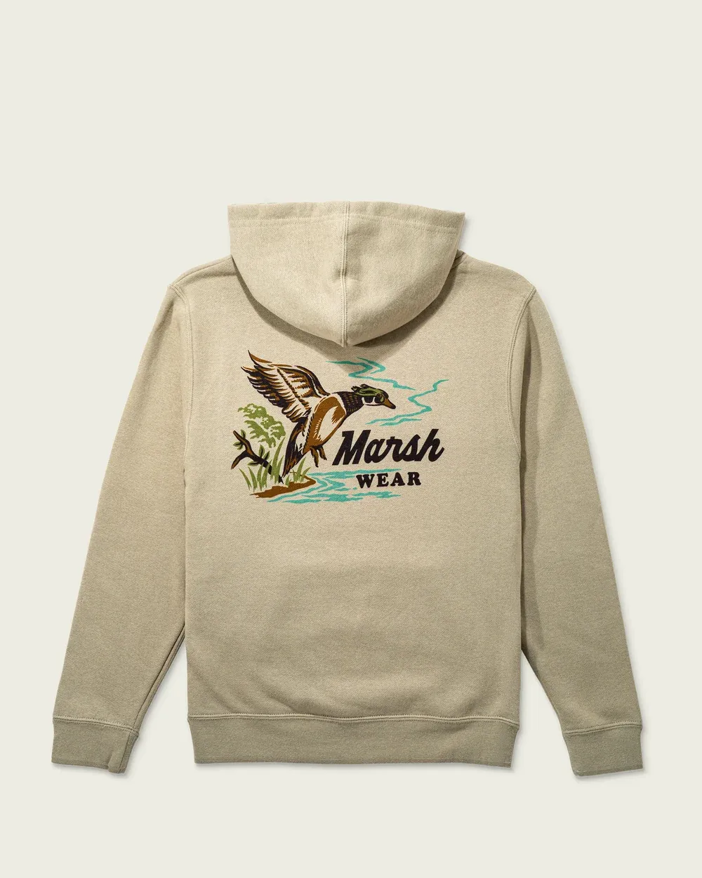 Youth Heritage Duck Hoodie - Cement