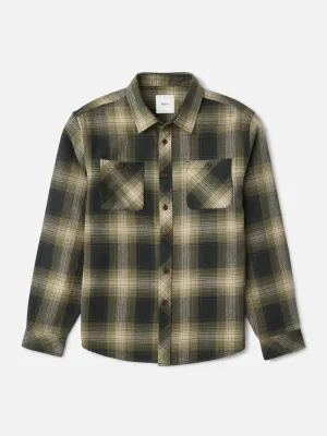 Sierra Flannel - Dark Olive