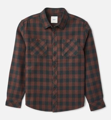 Sierra Flannel - French Roast Plaid