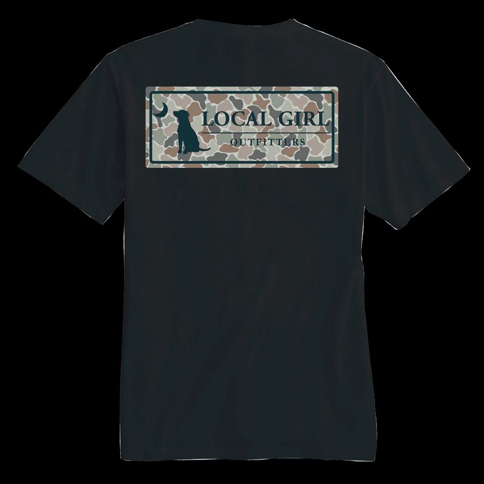 LG FC Flora Plate Short Sleeve T-Shirt - Black