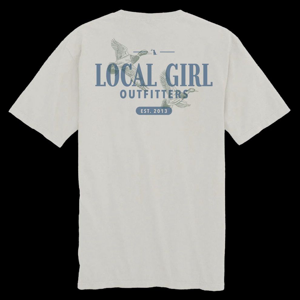 Lucky Ducks Short Sleeve T-Shirt - Silver