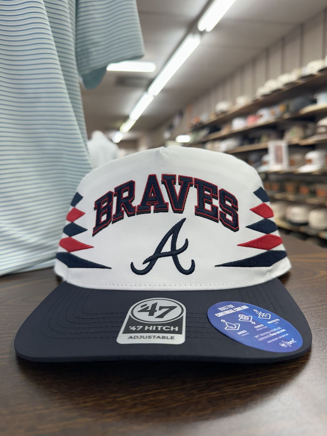 Atlanta Braves White Diamond Cut