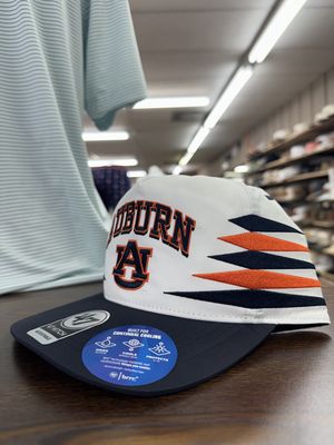 Auburn Tigers White Diamond Cut