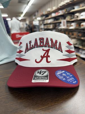 Alabama Crimson Tide White Diamond Cut