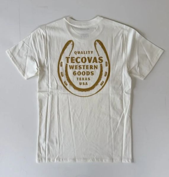 Men's Horseshoe Pocket Tee - Bone