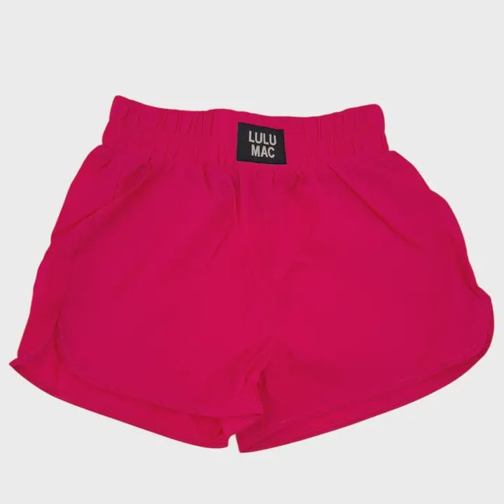 Toddler Solid Short - Hot Pink