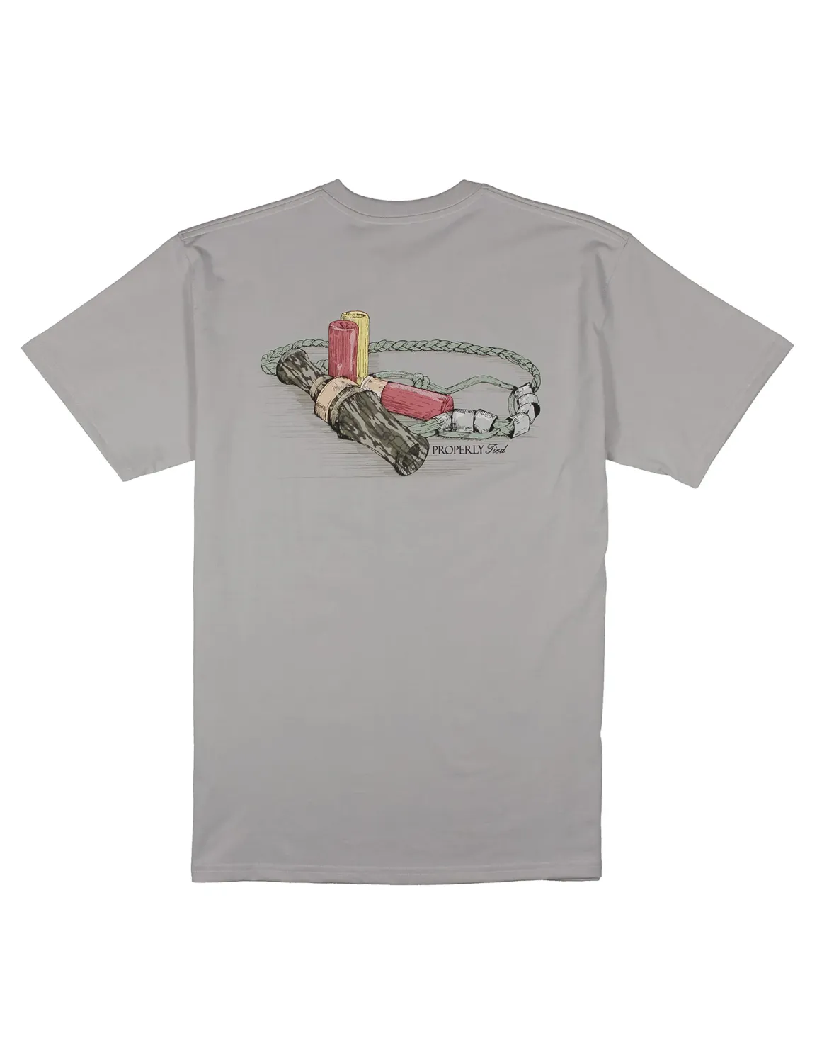 Mossy Oak The Call Short Sleeve T- Shirt - Ice Grey