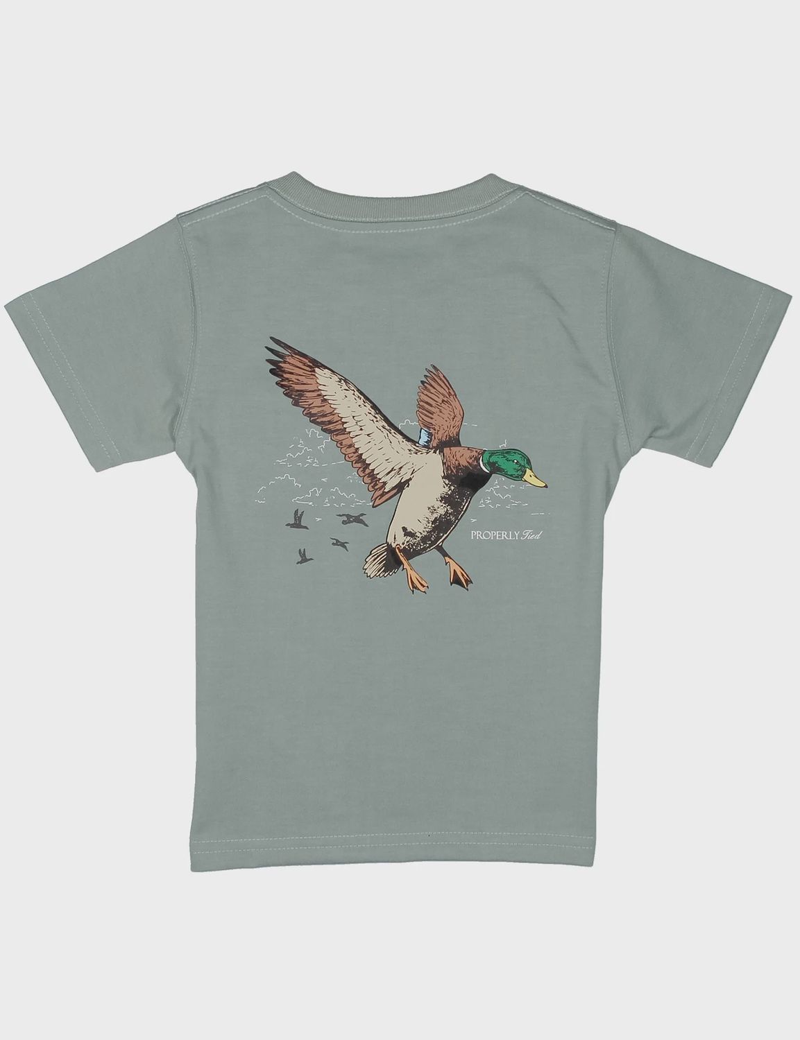 Mallard Flight Short Sleeve Tee Shirt - Fog