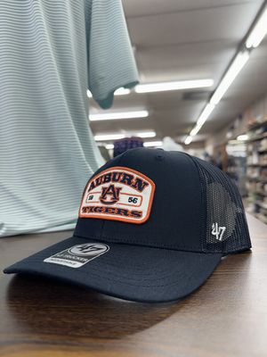 Auburn Tigers Navy Roadway 47 Trucker Hat