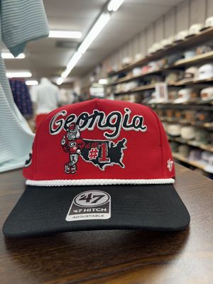 Georgia Bulldogs Mascot Mania Red Hitch Hat