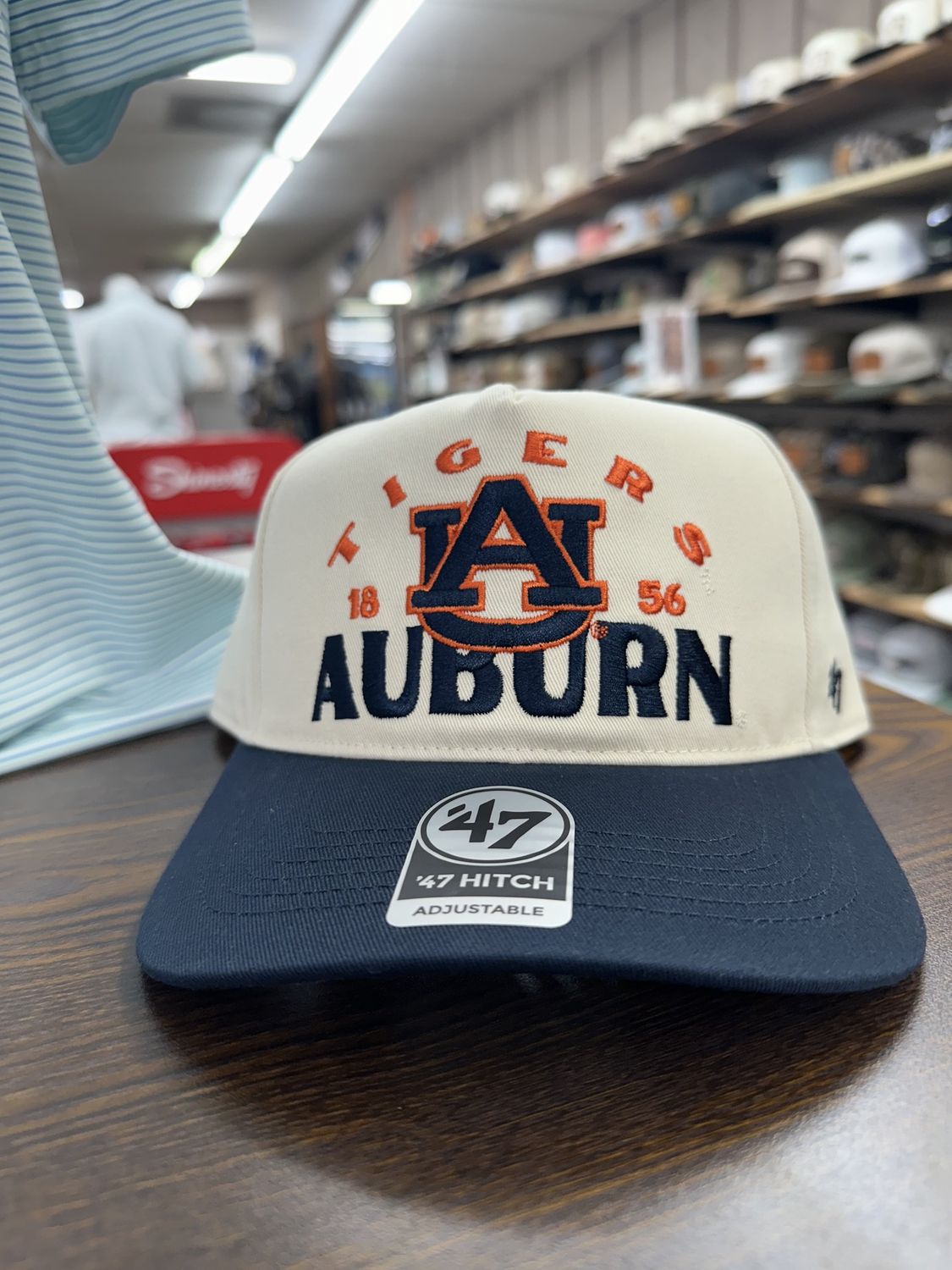 Auburn Tigers Natural Arcitext 47 Hitch Hat