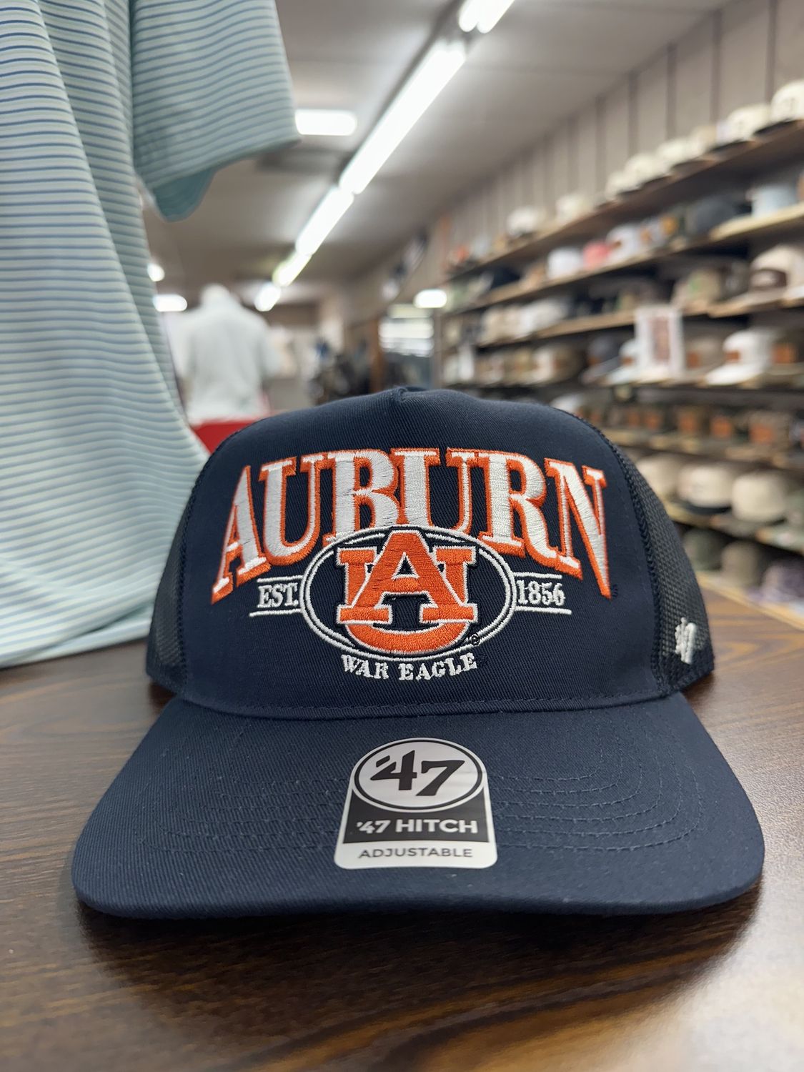 Auburn Tigers Deluxia Navy 47 Hitch Hat