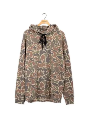 Men's Thermal Hoodie - Dark Camo