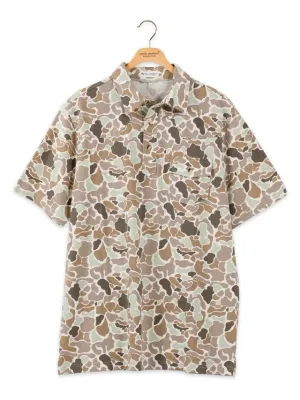 Men's Western Performance Polo - Light Camo