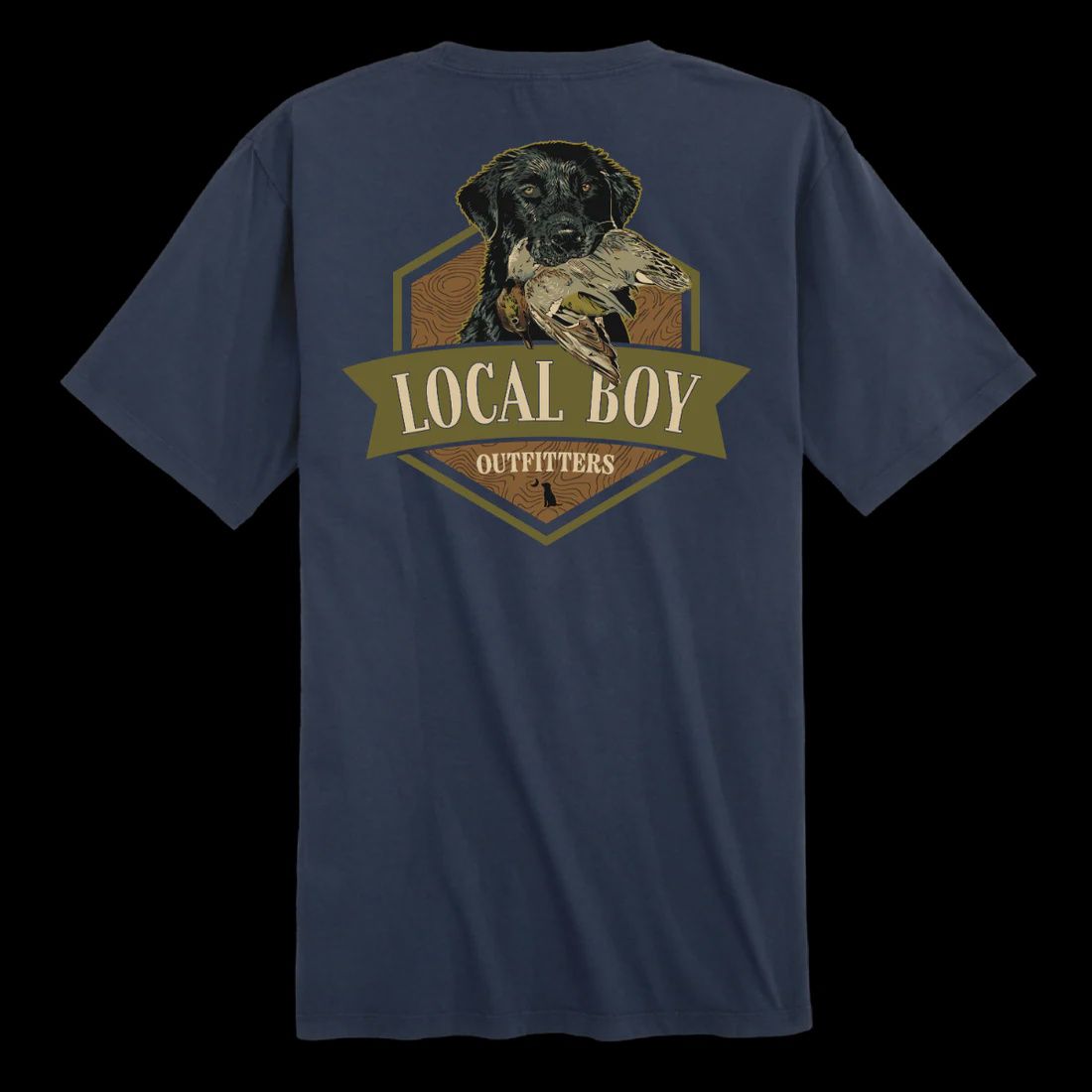 Youth Teal Hex Short Sleeve Tee - China Blue