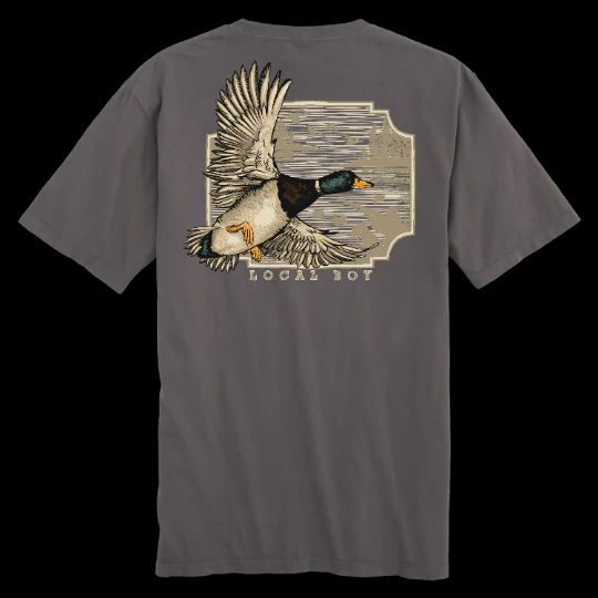 Toddler Greenhead Flight Short Sleeve Tee - Gray