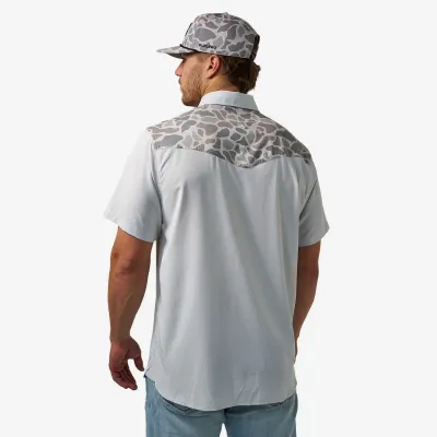 Performance Western Shirt - Bird Szn (Light Grey/CDC)