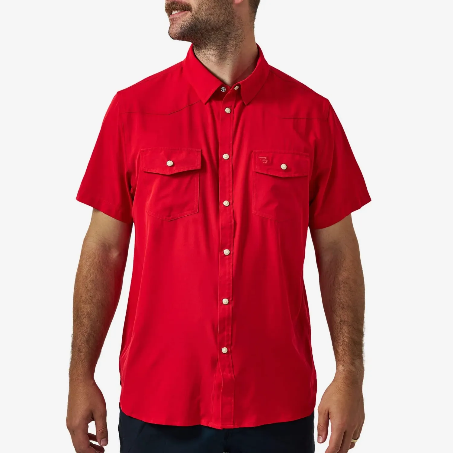Performance Western Shirt - Red