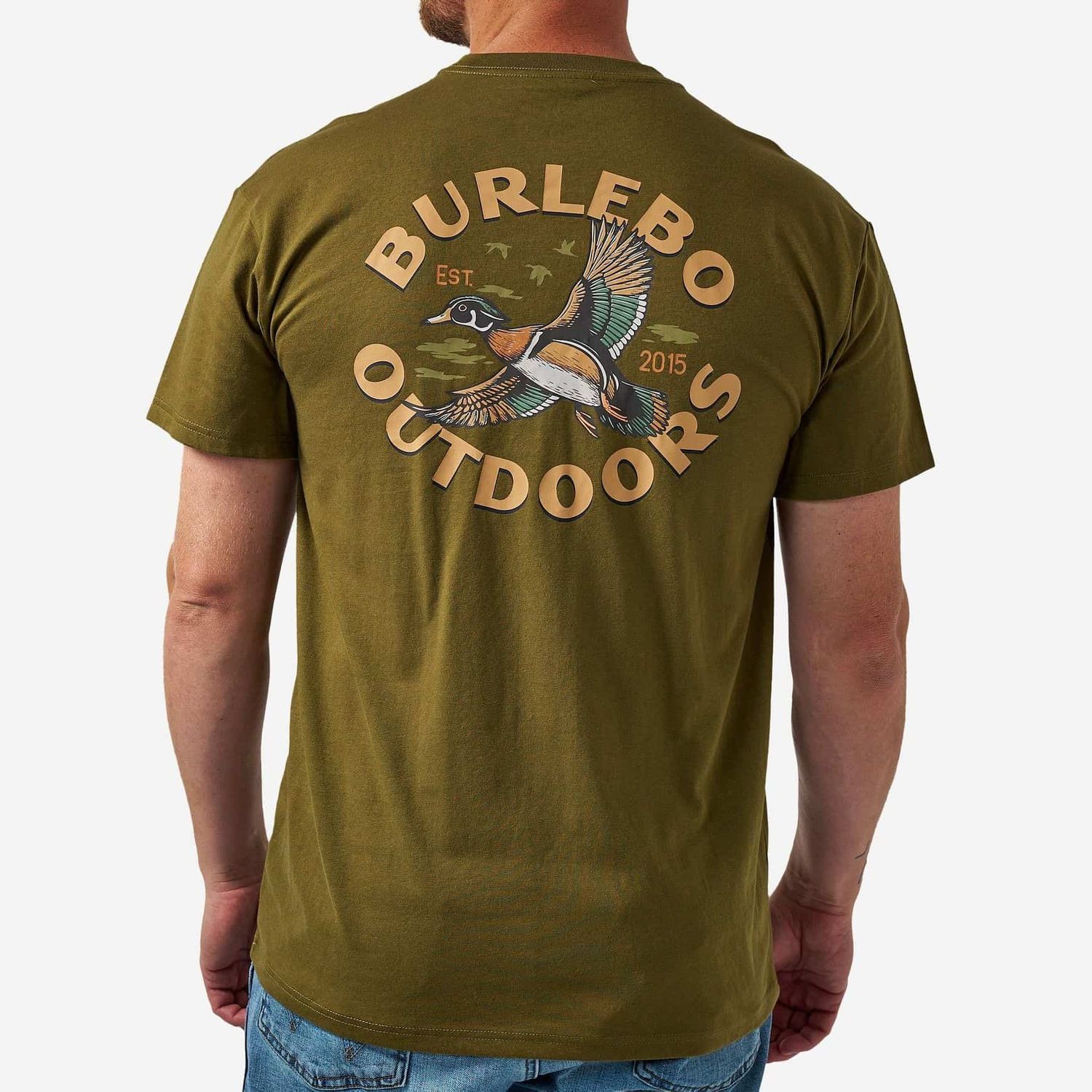 Short Sleeve Tee - Wood Duck - Hunter Green