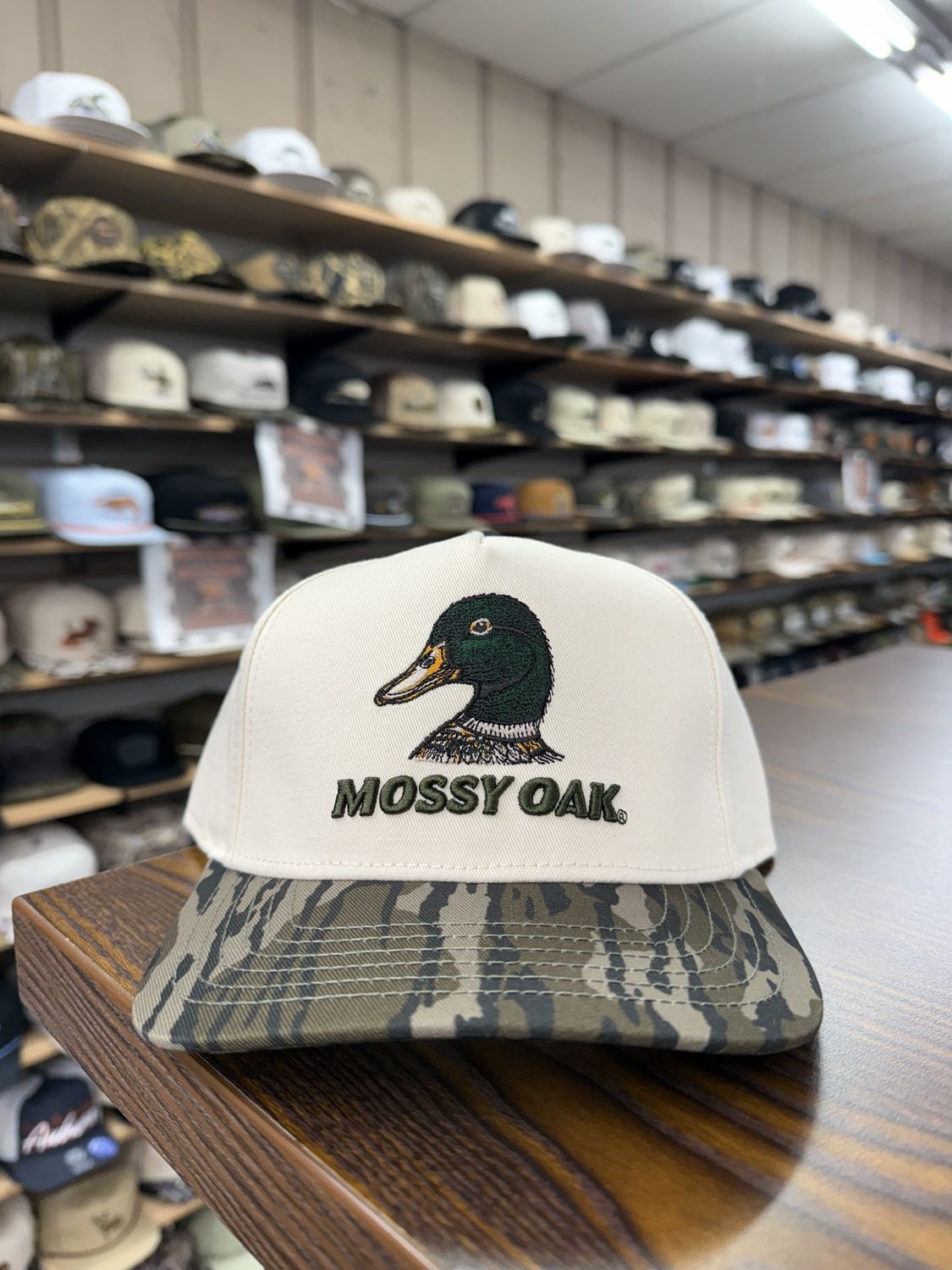 Mossy Oak Duck Head Frame Bottomland Hat