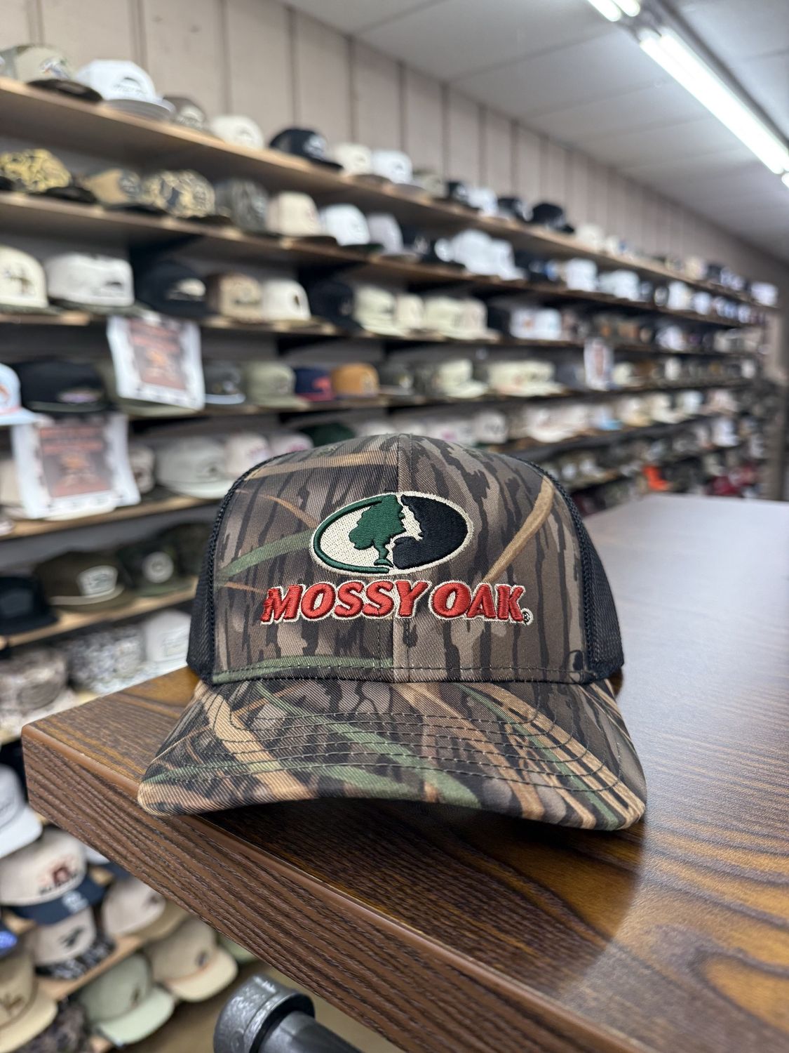 Mossy Oak Shadowgrass 6 Panel Trucker Hat