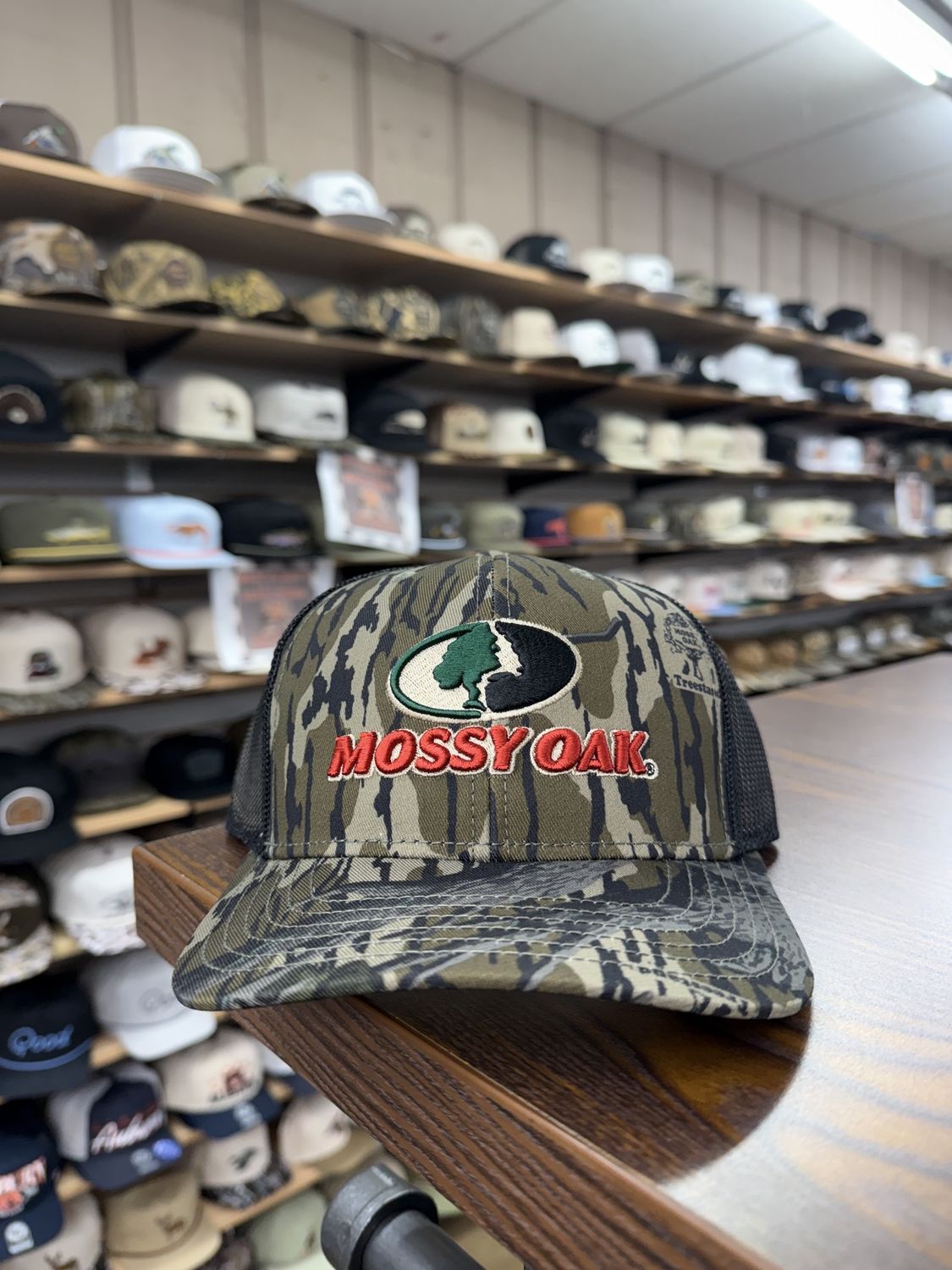 Mossy Oak Treestand 6 Panel Trucker Hat