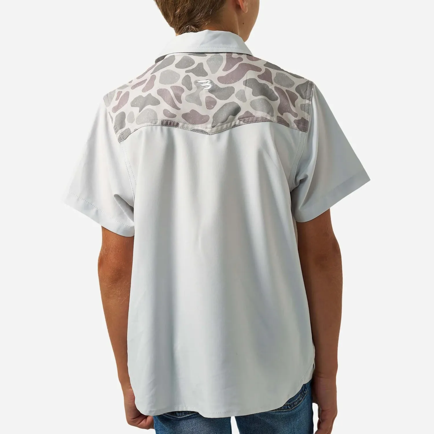 Youth Performance Western Shirt - Bird SZN