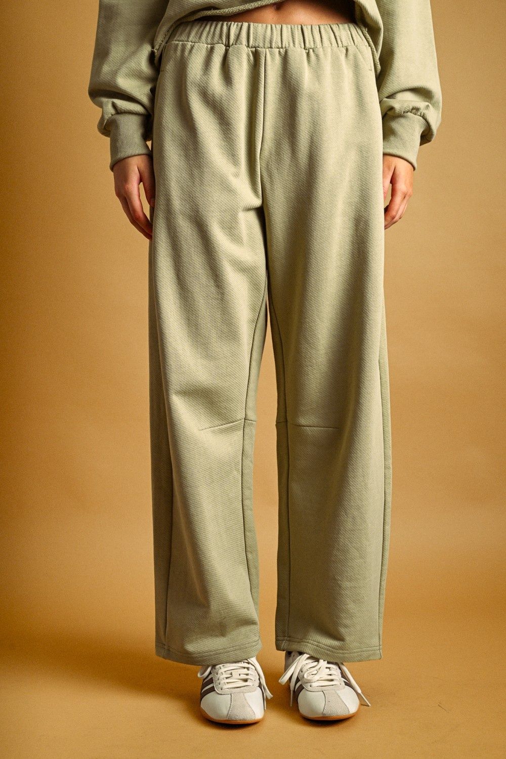 French Terry Sweatpants - Sage